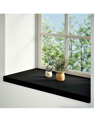 Davanzali 2 pz Marrone Scuro 80x40x2 cm Legno Massello Rovere