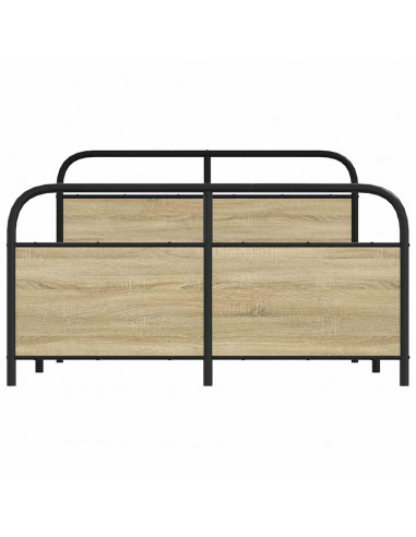 Giroletto senza Materasso Rovere Sonoma 120x190cm in Truciolato