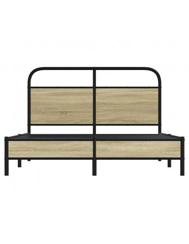 Giroletto senza Materasso Rovere Sonoma 120x190cm in Truciolato