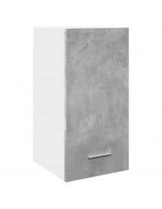 Mobile Pensile Grigio Cemento 30x31x60 cm in Legno Multistrato 2