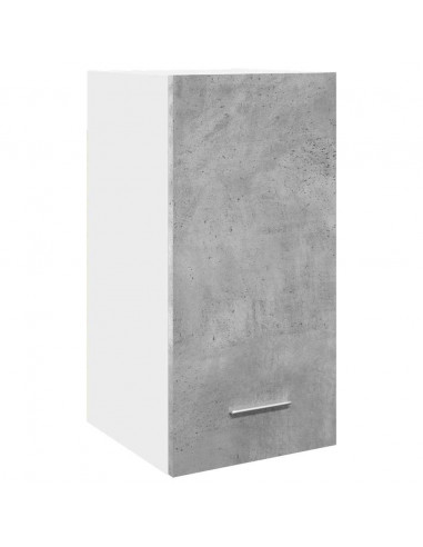 Mobile Pensile Grigio Cemento 30x31x60 cm in Legno Multistrato