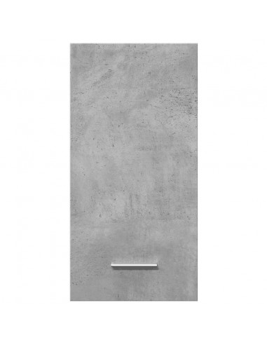 Mobile Pensile Grigio Cemento 30x31x60 cm in Legno Multistrato