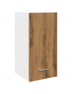 Mobile Pensile Rovere Artigianale 30x31x60 cm Legno Multistrato 2