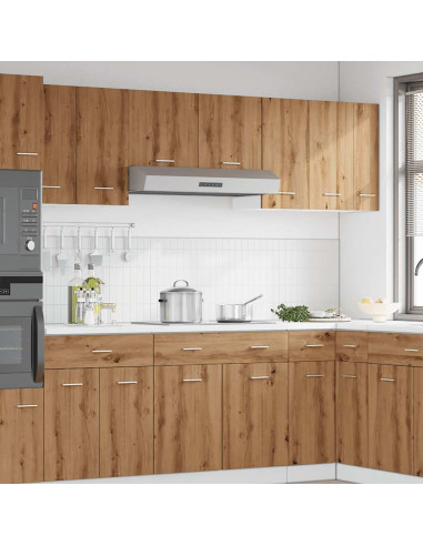 Mobile Pensile Rovere Artigianale 30x31x60 cm Legno Multistrato