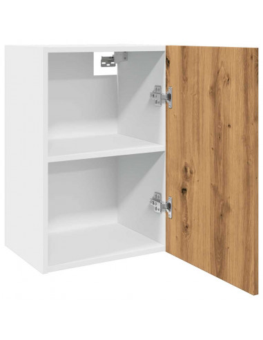 Mobile Pensile Rovere Artigianale 40x31x60 cm Legno Multistrato