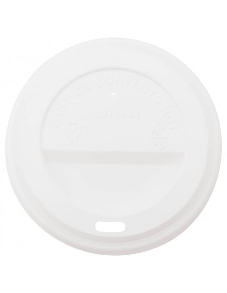 Tazze da Caffè in Carta con Coperchi 1000 pz 16oz 400 ml