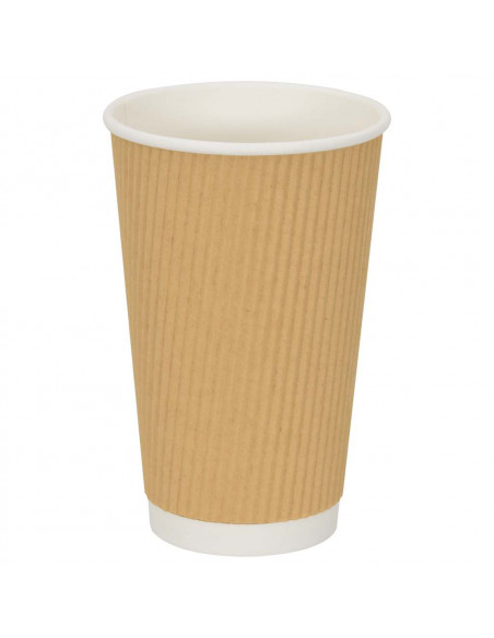 Tazze da Caffè in Carta con Coperchi 1000 pz 16oz 400 ml