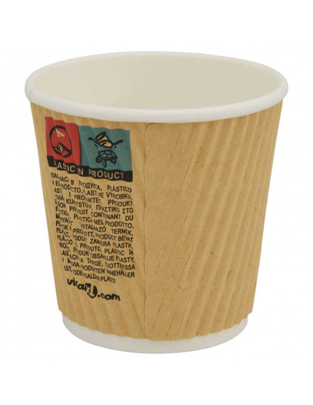 Tazze da Caffè in Carta con Coperchi 1000 pz 4oz 100 ml