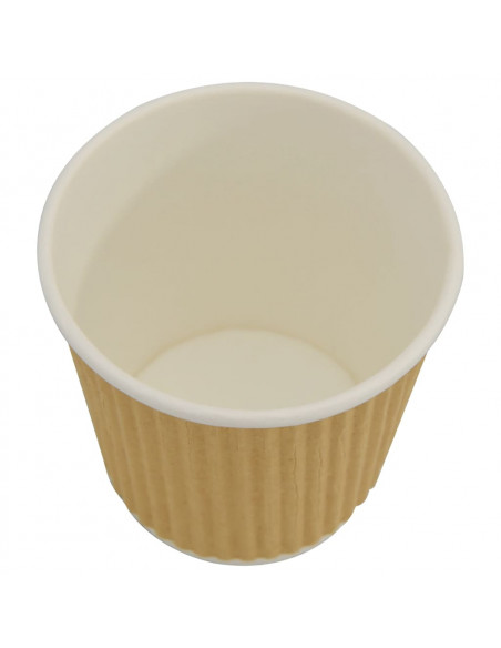 Tazze da Caffè in Carta con Coperchi 1000 pz 4oz 100 ml