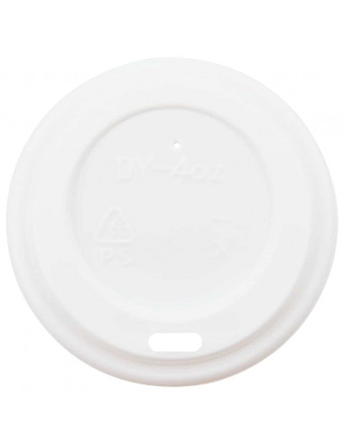 Tazze da Caffè in Carta con Coperchi 1000 pz 4oz 120 ml