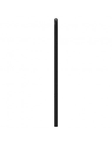 Testiera Rovere Marrone 140 cm in Acciaio e Truciolato