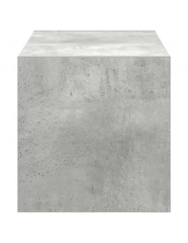 Scarpiera Impilabile Grigio Cemento 60x30x30,5 cm