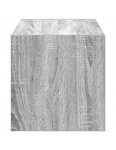 Scarpiera Impilabile Grigio Sonoma 60x30x30,5 cm