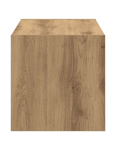 Scarpiera Impilabile Rovere Artigianale 60x30x30,5 cm