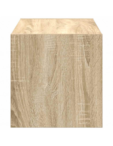 Scarpiera Impilabile Rovere Sonoma 60x30x30,5 cm