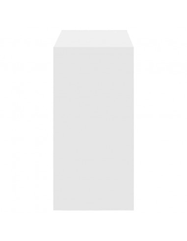 Scarpiere 2 pz Impilabili Bianche 60x30x30,5 cm