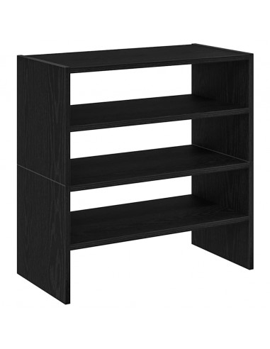 Scarpiere 2 pz Impilabili Rovere Marrone 60x30x30,5 cm