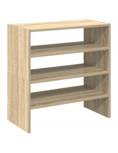 Scarpiere 2 pz Impilabili Rovere Sonoma 60x30x30,5 cm 2