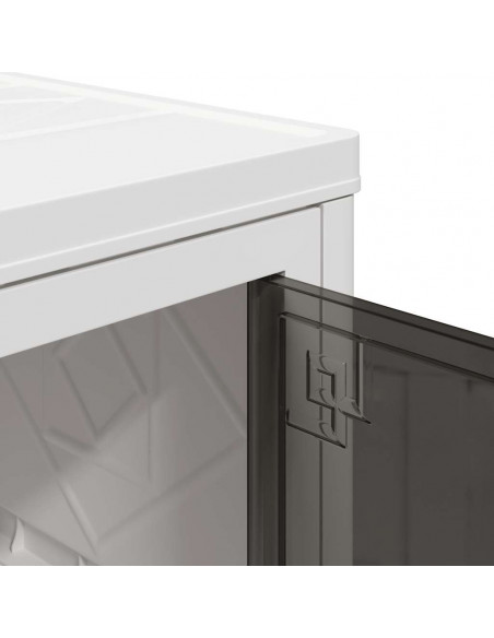 Scatola Portaoggetti Impilabile con Ruote 28 L 48x29,5x33 cm