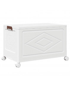 Scatola Portaoggetti Impilabile con Ruote 75 L 65x40x41,5 cm 2