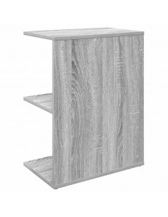 Comodini 2 pz Grigio Sonoma 46,5x29x61 cm in Legno Multistrato