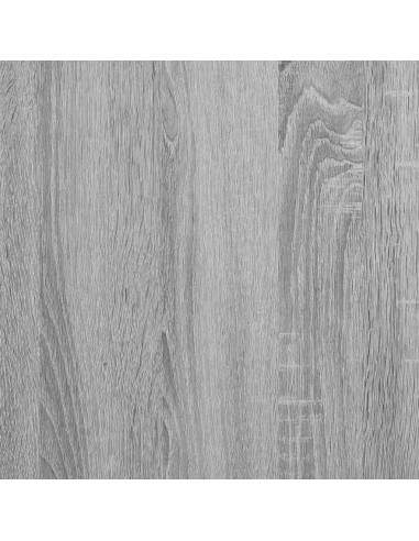 Comodini 2 pz Grigio Sonoma 46,5x29x61 cm in Legno Multistrato