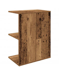 Comodini 2 pz Legno Antico 46,5x29x61 cm in Legno Multistrato