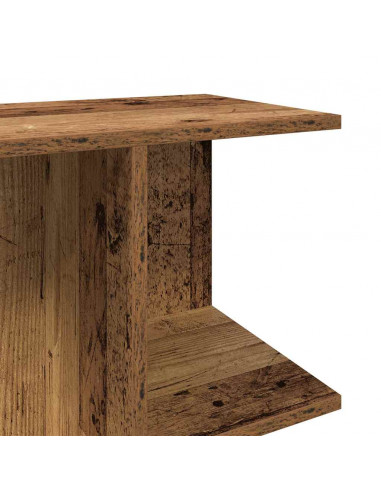 Comodini 2 pz Legno Antico 46,5x29x61 cm in Legno Multistrato