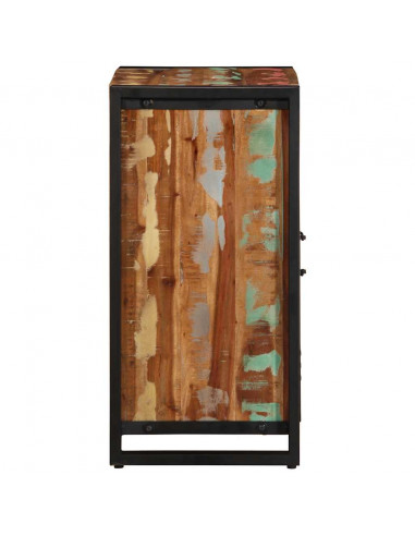 Credenza Multicolore 55x35x70 cm in Legno Massello Recupero