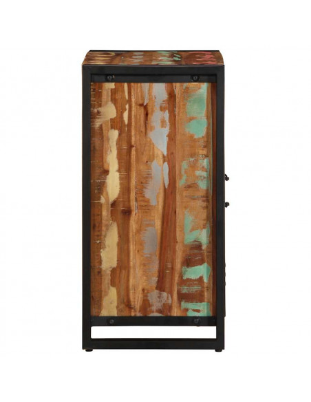 Credenza Multicolore 55x35x70 cm in Legno Massello Recupero