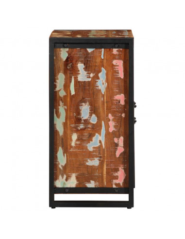 Credenza Multicolore 55x35x70 cm in Legno Massello Recupero