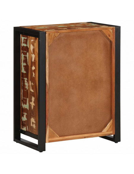 Credenza Multicolore 55x35x70 cm in Legno Massello Recupero