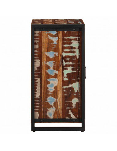 Credenza Multicolore 55x35x70 cm in Legno Massello Recupero