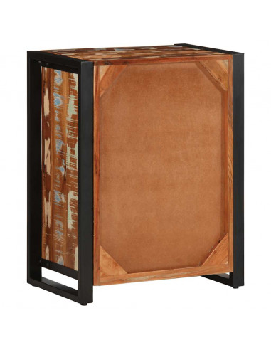 Credenza Multicolore 55x35x70 cm in Legno Massello Recupero