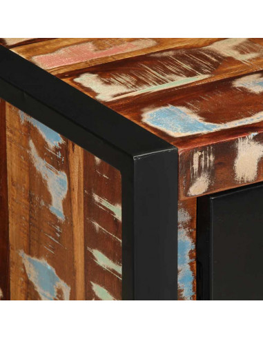 Credenza Multicolore 55x35x70 cm in Legno Massello Recupero