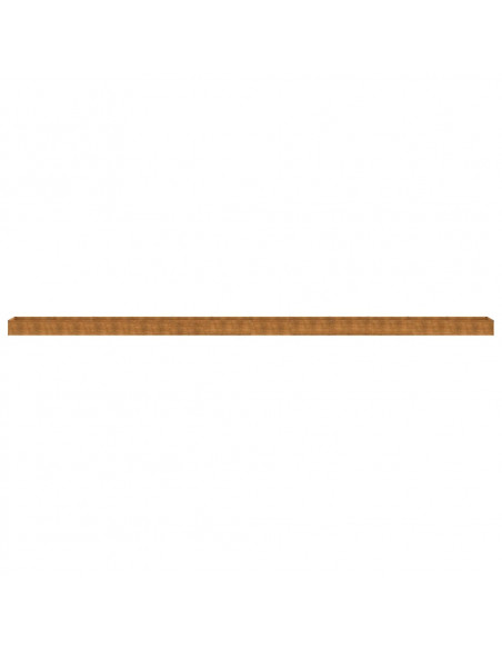 Fioriera Rialzata da Giardino 1152x50x36 cm in Acciaio Corten