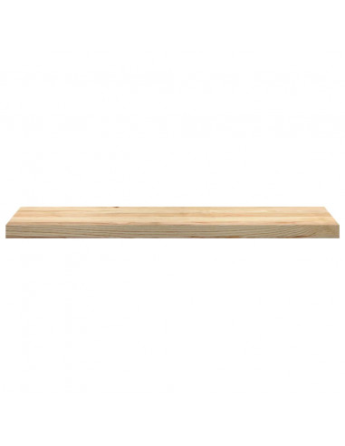 Gradini 4 pz 100x25x2 cm in Rovere Massello Non Trattato