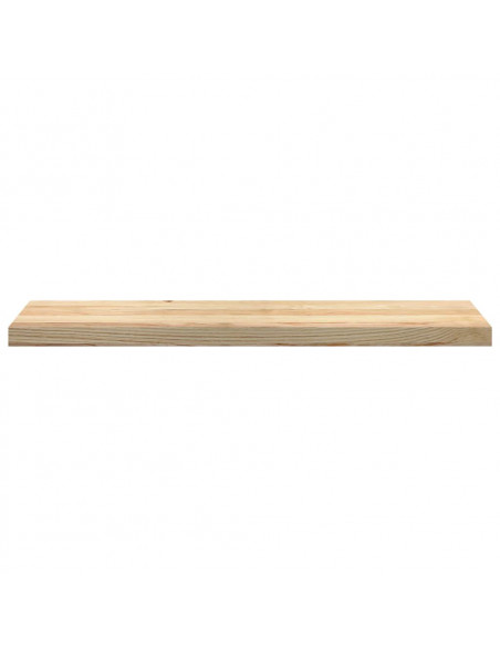 Gradini 4 pz 100x25x2 cm in Rovere Massello Non Trattato