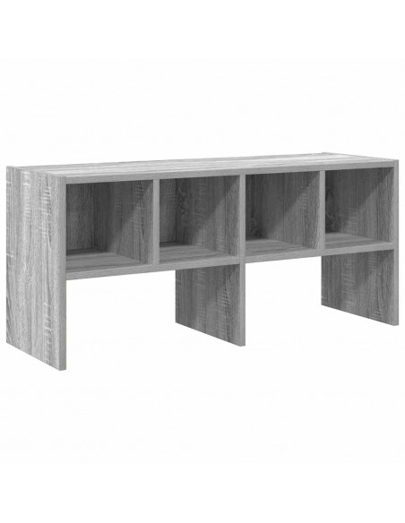Scarpiera Impilabile Grigio Sonoma 89,5x30x40 cm