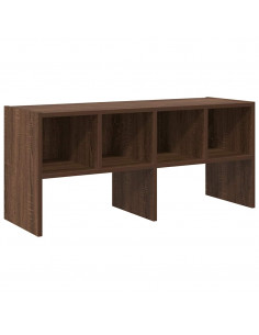 Scarpiera Impilabile Rovere Marrone 89,5x30x40 cm