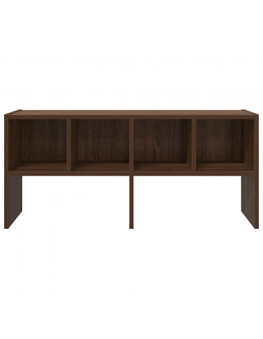 Scarpiera Impilabile Rovere Marrone 89,5x30x40 cm