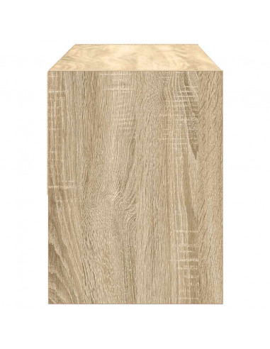 Scarpiera Impilabile Rovere Sonoma 89,5x30x40 cm