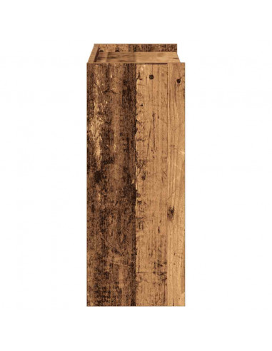 Scarpiera Legno Antico 60x25x62 cm in Legno Multistrato