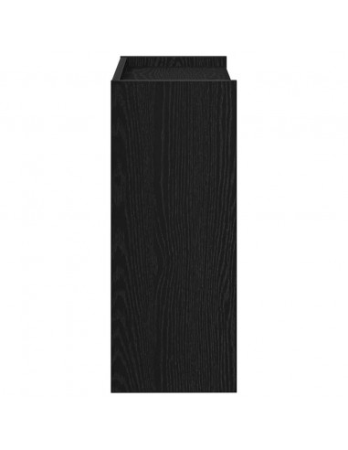 Scarpiera Nera 60x25x62 cm in Legno Multistrato