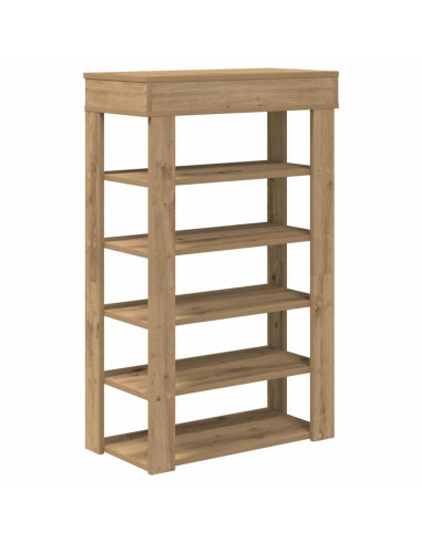 Scarpiera Rovere Artigianale 60x30x98 cm in Legno Multistrato