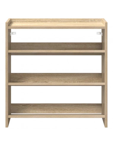 Scarpiera Rovere Sonoma 60x25x62 cm in Legno Multistrato