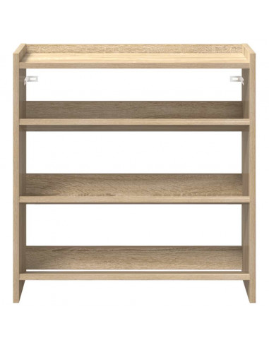 Scarpiera Rovere Sonoma 60x25x62 cm in Legno Multistrato
