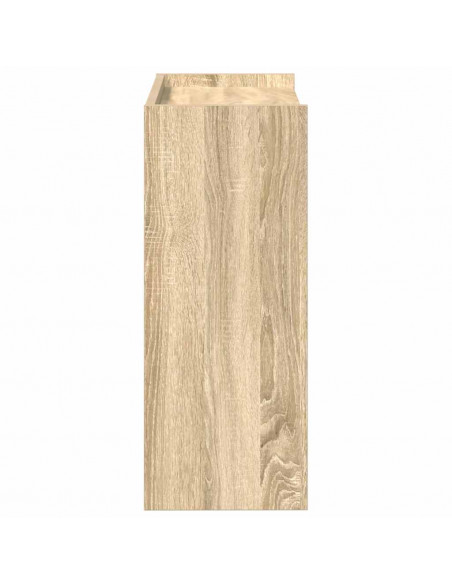 Scarpiera Rovere Sonoma 60x25x62 cm in Legno Multistrato