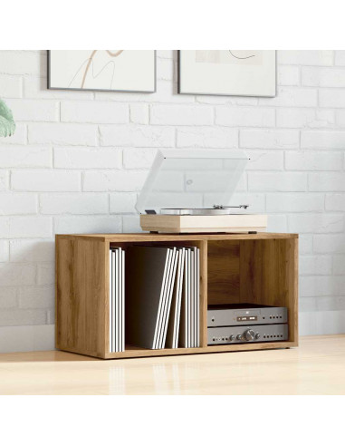 Scatola Portaoggetti Artigianale 69,5x34x36cm Legno Multistrato