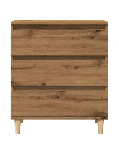 Credenza Rovere Artigianale 60x35x70 cm in Legno Multistrato